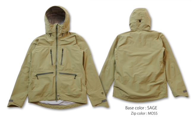 COURSE GUY JACKET / SAGE