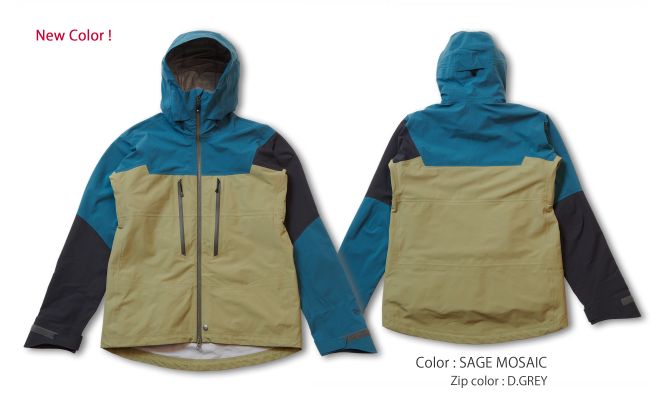 SMILE JACKET / SAGE MOSAIC