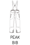 Peak Bib Link-Illust